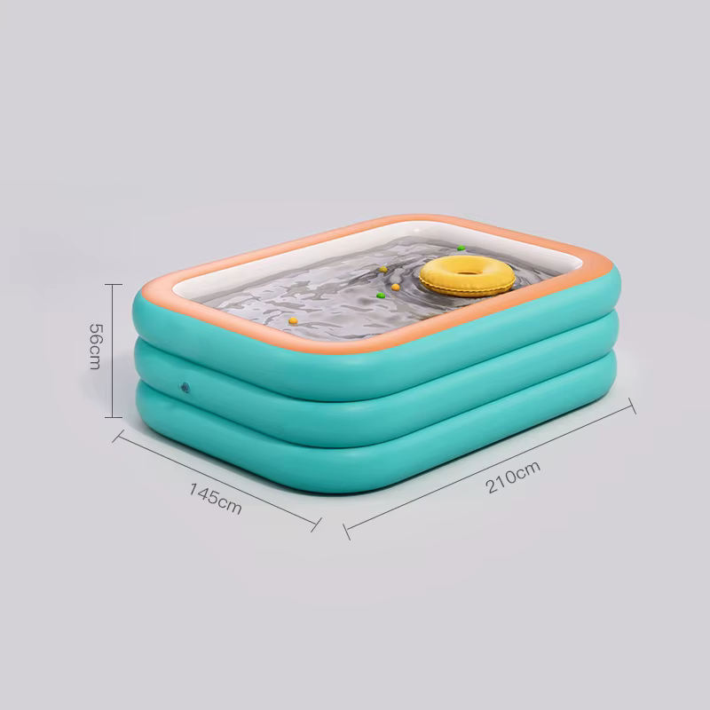 Piscine gonflable générique longue en PVC, paquet de 2,1 m, Durable, facile à installer et adaptée a