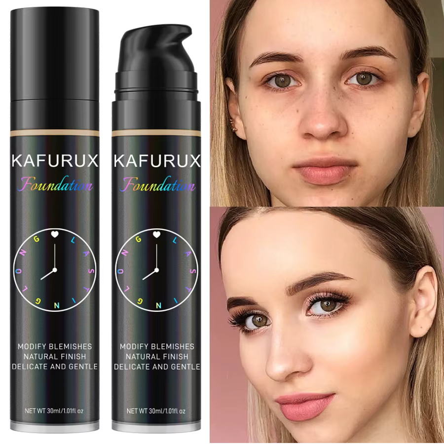 Fond de teint liquide correcteur à couverture complète, 8 couleurs, maquillage coréen, Base à haute
