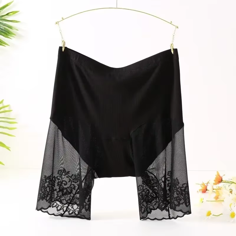 Sous jupe Sexy dentelle Anti nouveau short d'été frottement cuisse short de sécurité dames pantalons
