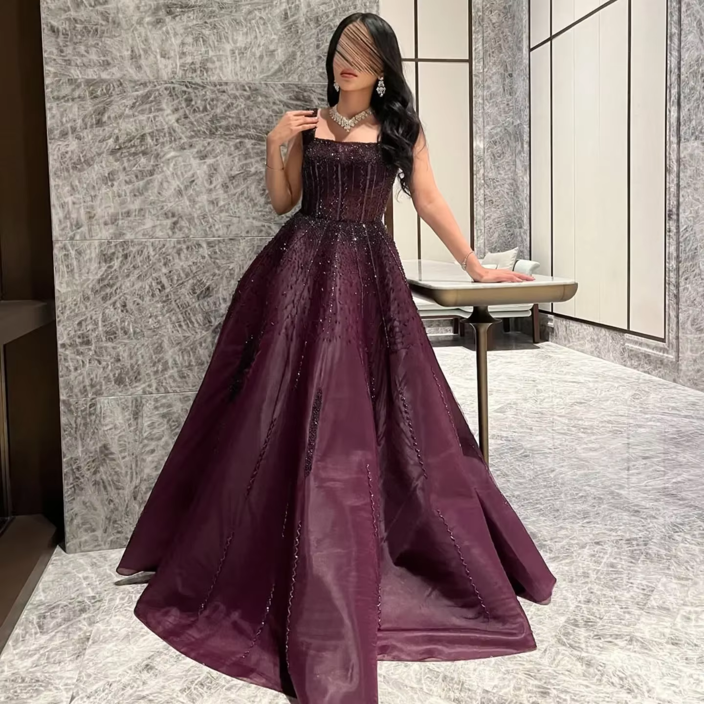 Robes de soirée élégantes de Dubaï, robes de bal luxueuses pour occasions spéciales, robes de bal bo