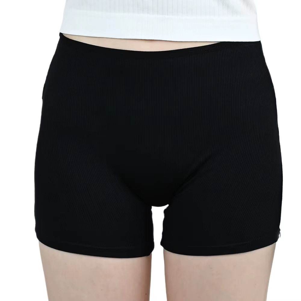 Culotte de sécurité sans couture pour femmes, noir, blanc, gris, Beige, sous-jupe, sous-vêtements d'