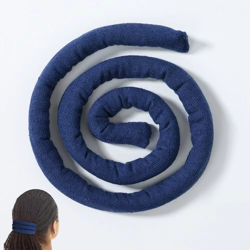 Accessoires pour cheveux pour femmes, porte-queue de cheval long, dreadlocks pliables, bande de chev