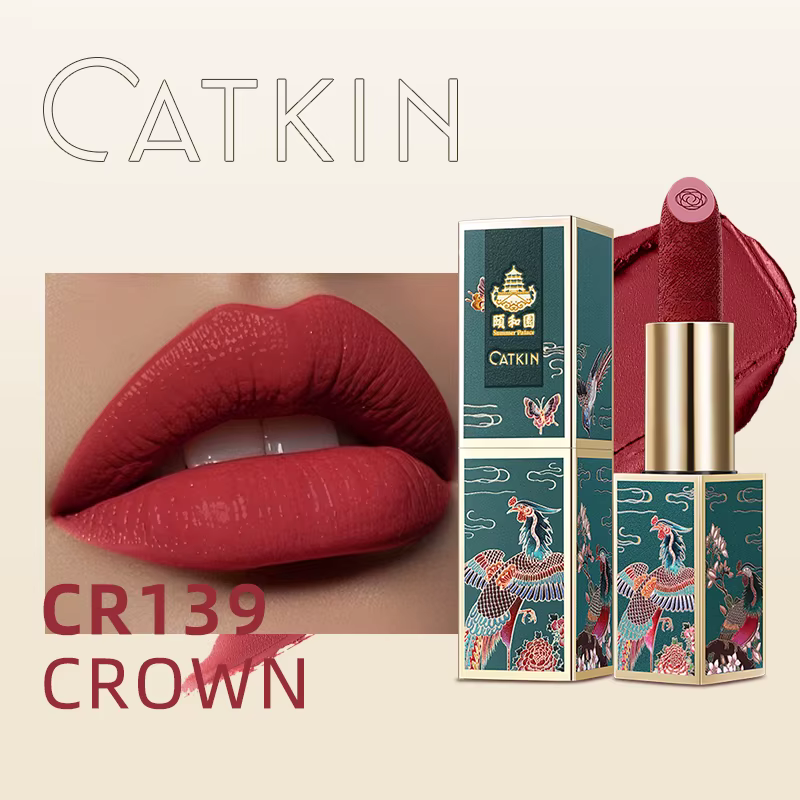 CATKIN-Rouge à lèvres semi-256, tenue longue durée 24h, léger, doux et ultra hydratant