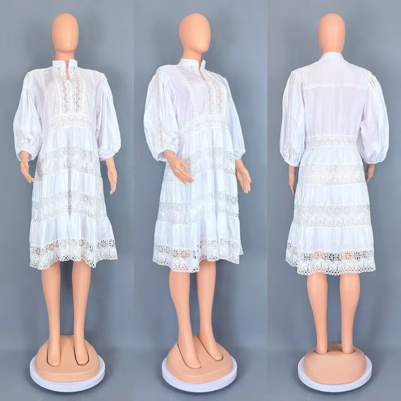 Robes africaines élégantes pour femmes dentelle soirée robe de soirée de mariage Anakra Dashiki afri