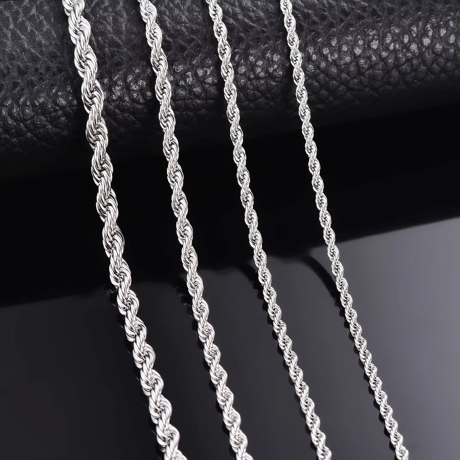 Collier de ULen argent regardé 925 pour hommes et femmes, bracelet JONecklace, mode homme, largeur 2