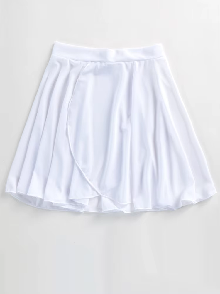 Jupe mi-longue d'été polyvalente de style ballet pour femme – aucune cravate requise, jupe en tissu 