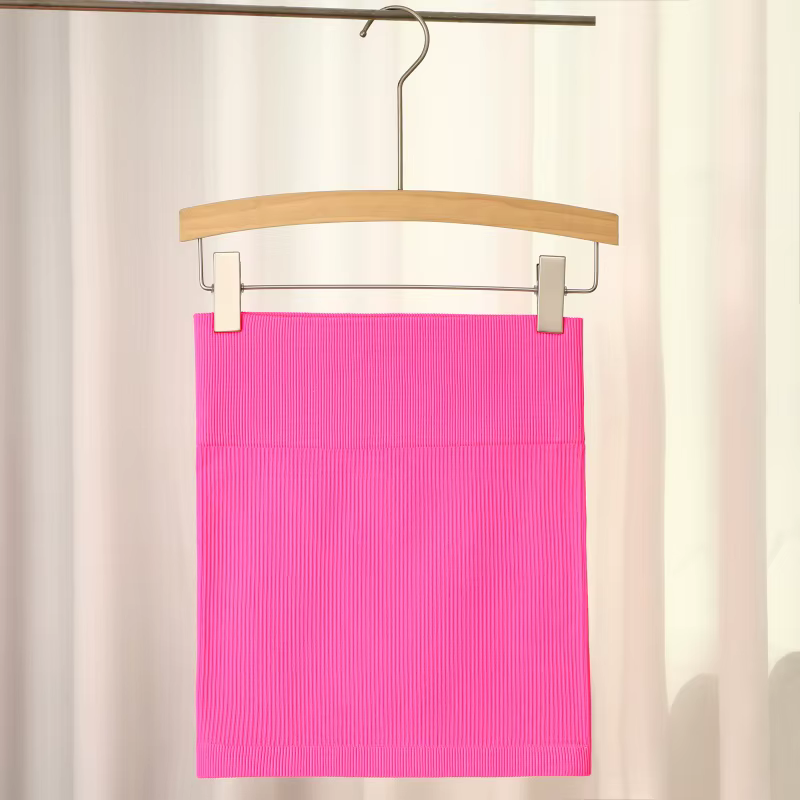 Jupe coréenne courte polyvalente, couleur unie, fine, élastique, taille haute, Vintage, Sexy, Slim, 