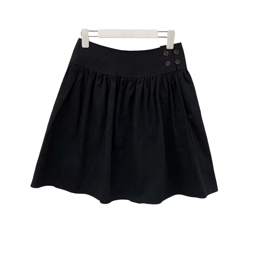 Saia mode Vintage a-ligne Faldas Mujer printemps Y2k bourgeon jupes femmes solide coréen Streetwear 
