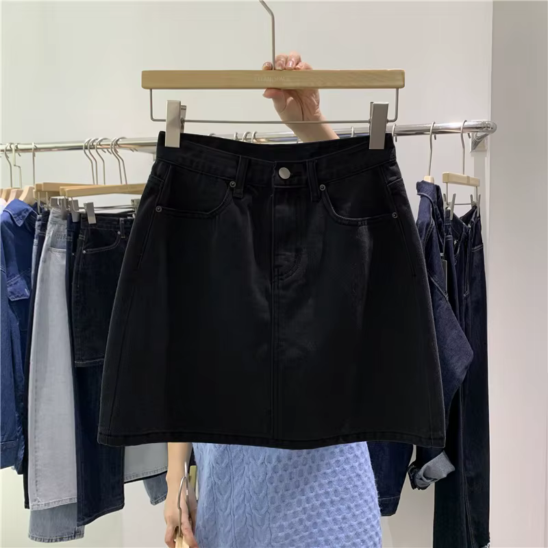 Nouvelle jupe courte en jean pour femme, collection été 2026, taille haute, sexy, moulante, style Y2