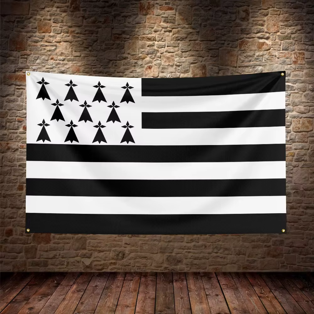 Drapeau de la région de Bretagne, drapeau français pour la décoration