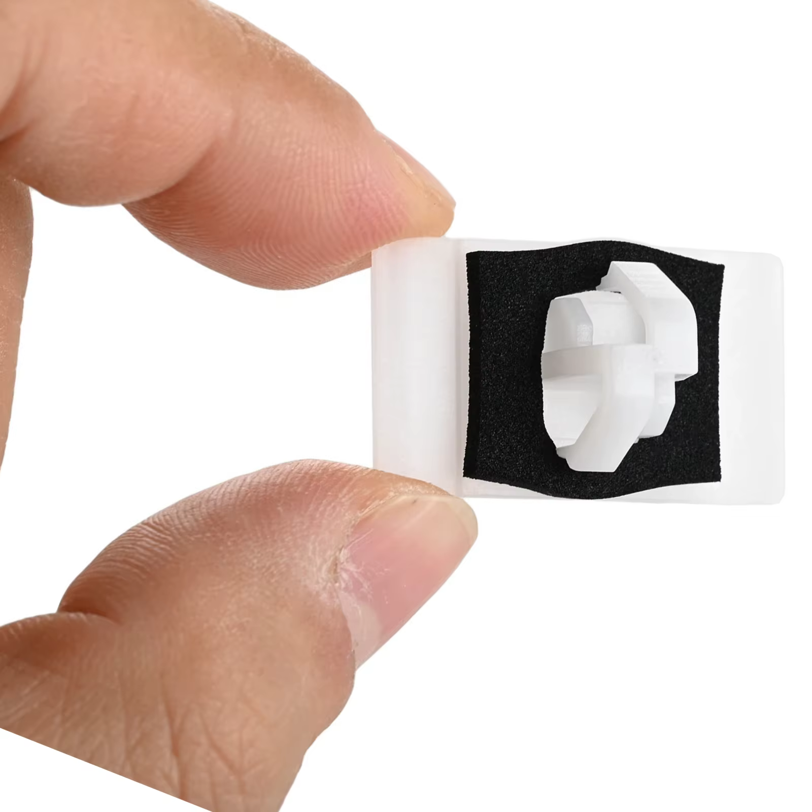 20 clips en nylon blancs pour voiture, attaches de bas de caisse anti-frottement, fixation intérieur