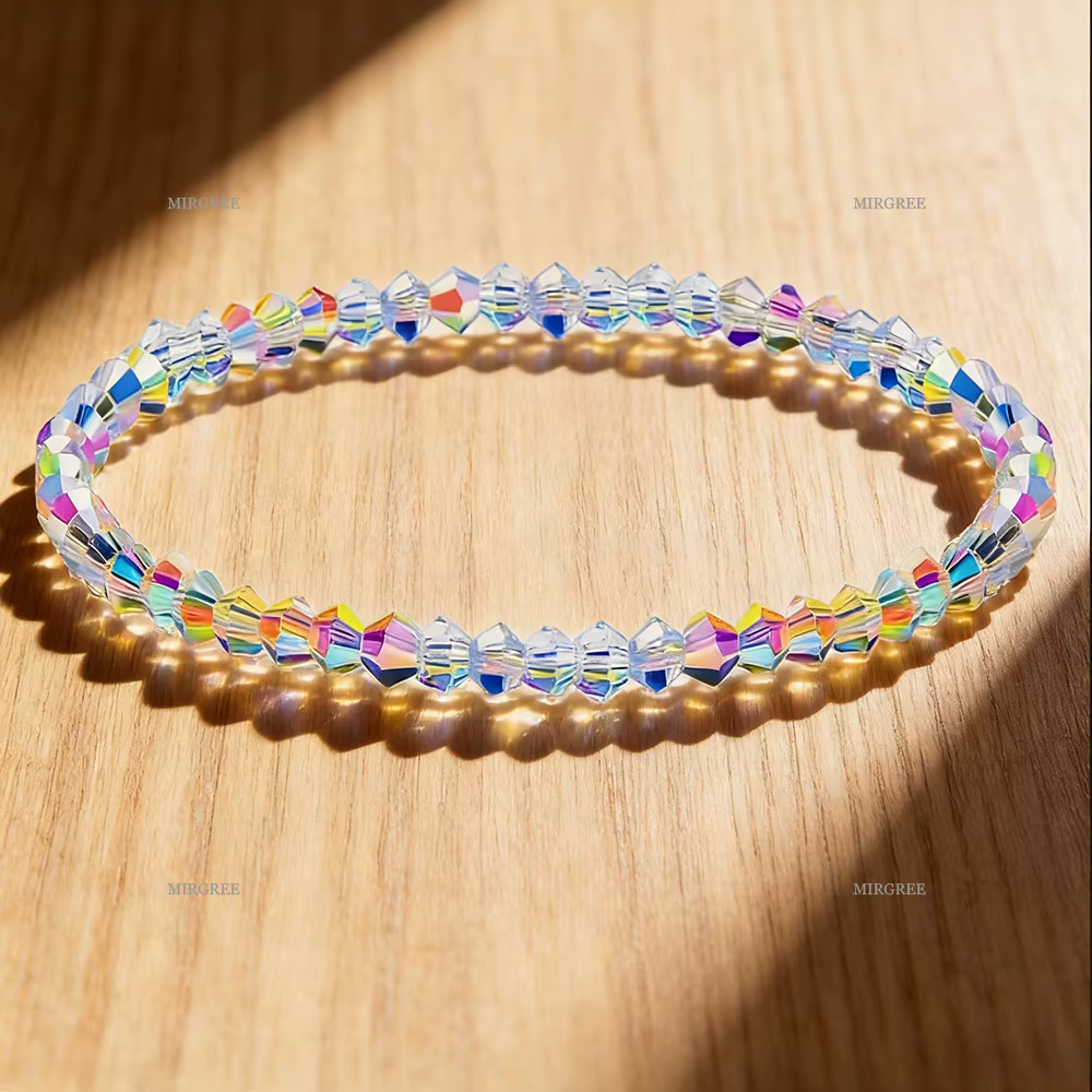 1pc "Menopause: Awakening" Bracelet en perles de cristal - Cadeau de bijoux qui renforce le pouvoir