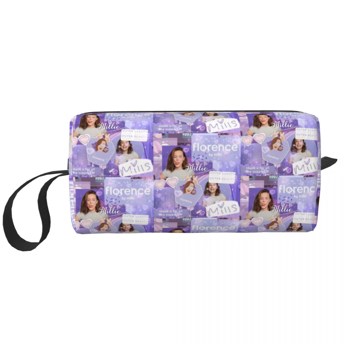 Trousse de maquillage Florence By Mills pour femme, trousse de toilette de rangement Kawaii, trousse