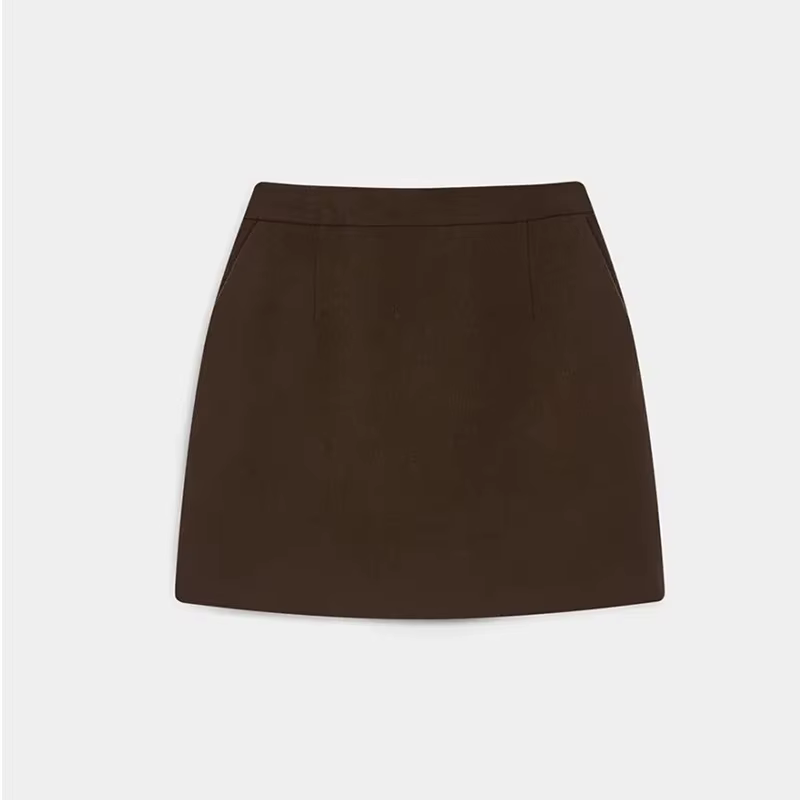 Urban Dot Blazer jupe femmes ensemble élégant à manches longues col en v bouton manteau hanche paque