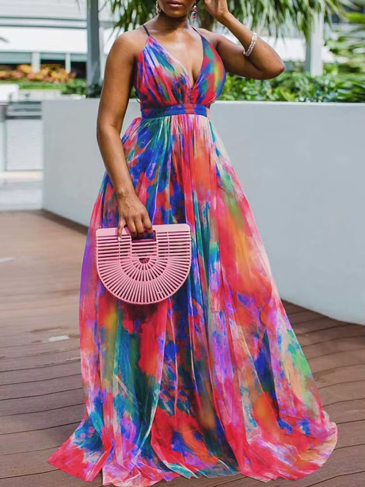 Robe longue dos nu avec ourlet en maille pour femmes, robes de soirée élégantes et belles, vêtements