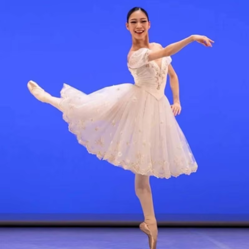 Molly personnalisé blanc casse-noisette Gebelia Clara jupe de danse longue jupe en tulle jupe de bal