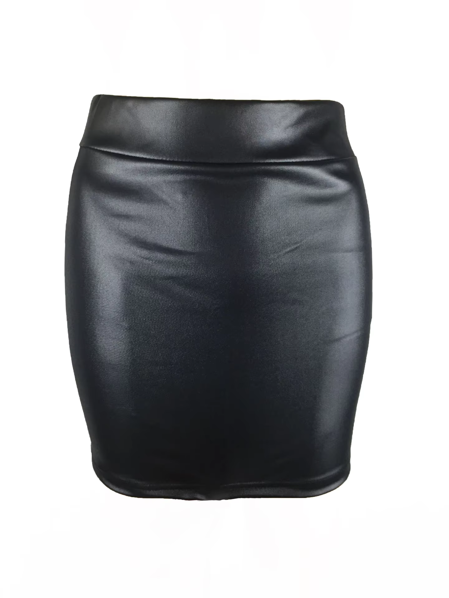Femmes été Mini jupes taille haute coupe ajustée hanche crayon jupes Vintage moulante jupe Sexy Club