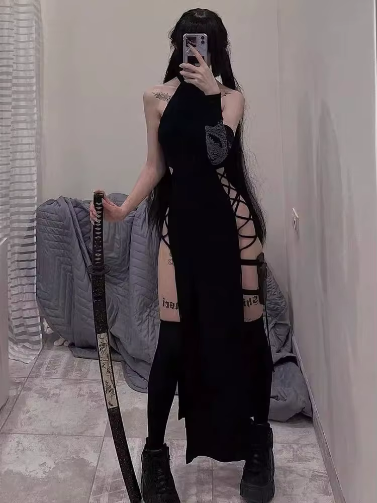Mini robe verte élégante pour femme, streetwear à manches longues, vêtements d'automne, 2024