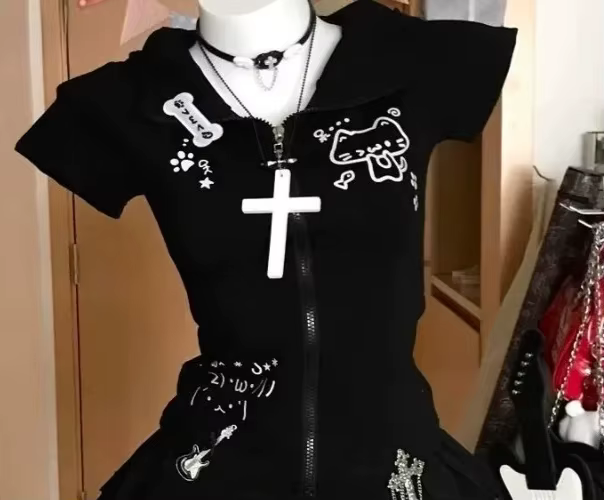 Mini jupes japonaises pour femmes, Streetwear, Patchwork en dentelle, Plaid Saia 2025, ligne a, mode