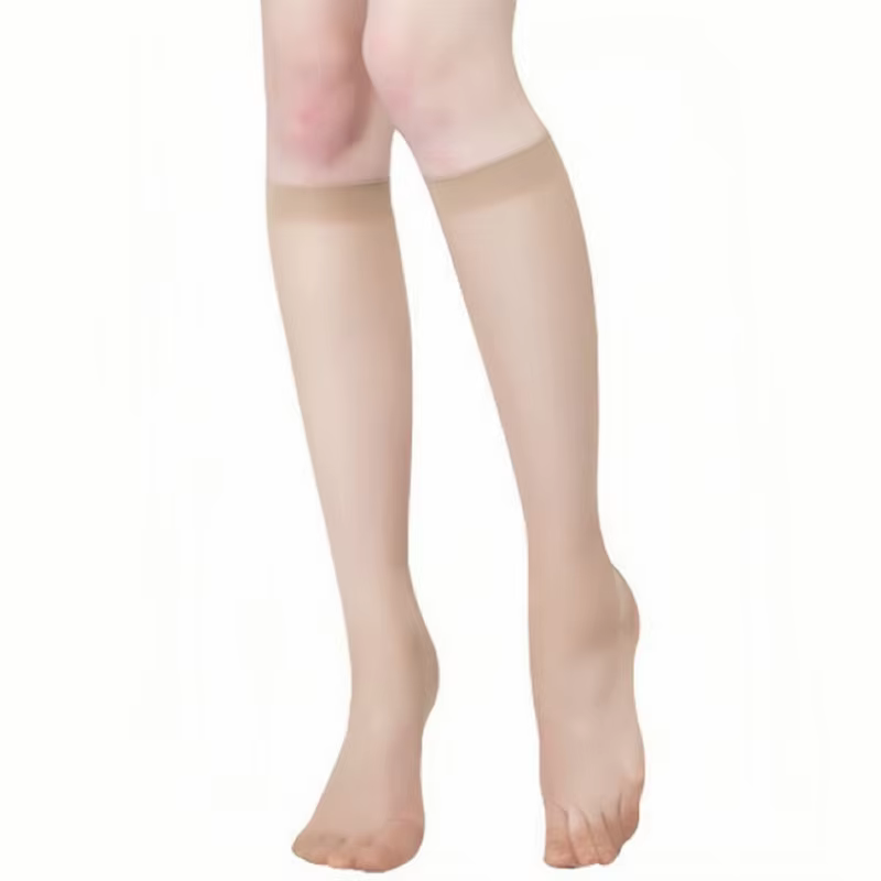 5 paires de bas en Nylon Ultra-fins pour femmes, chaussettes transparentes élastiques pour dames, ch