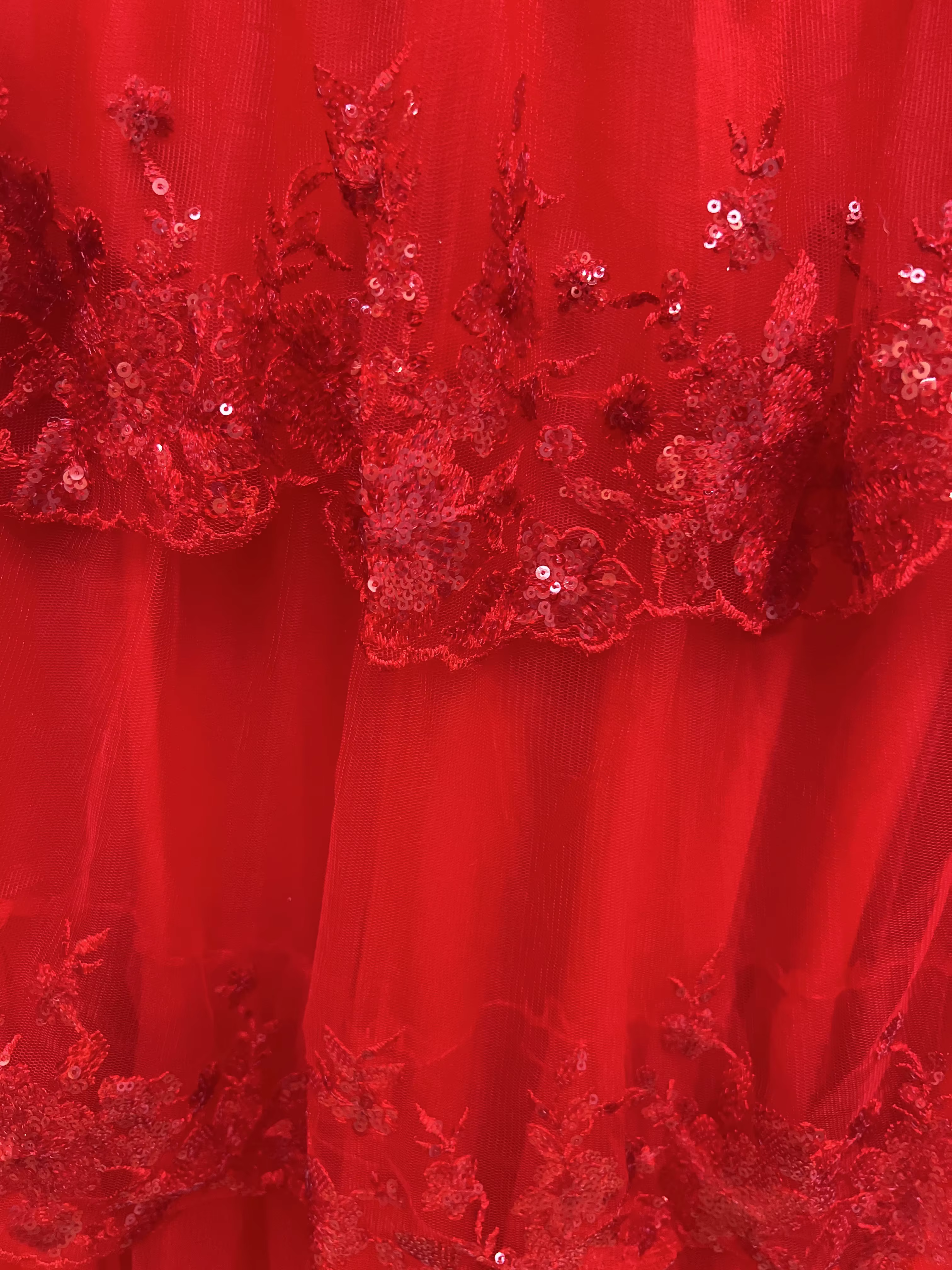 Robe de soirée élégante en dentelle et sequins avec appliques pour femme 2026, fente latérale, longu