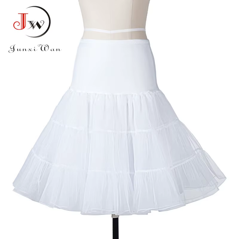 Robe d'été élégante à col claudine pour femme, manches courtes bouffantes, pois, robe vintage, robe