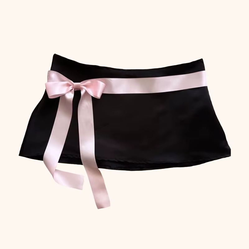 Jupe femme mode Streetwear rose motif à pois sport Style décontracté vintage Y2K Emo filles douce Ha