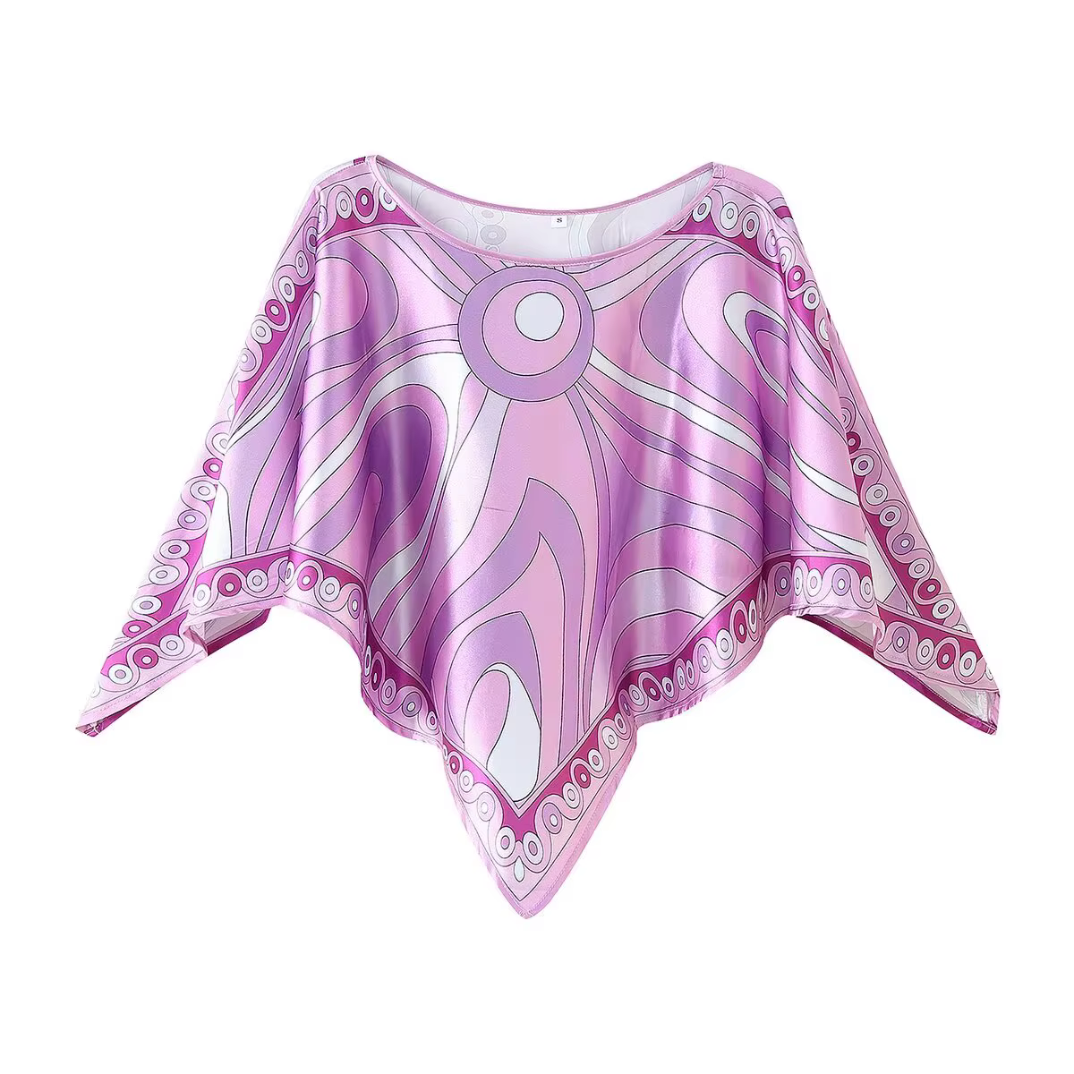 HH femmes bohème imprimé jupe costume Vintage Position irrégulière Scutellar haut + taille haute Sex