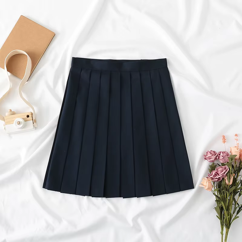 Jupe d'uniforme scolaire traditionnelle polyvalente JK, col japonais Kansai, uniforme de marin deux