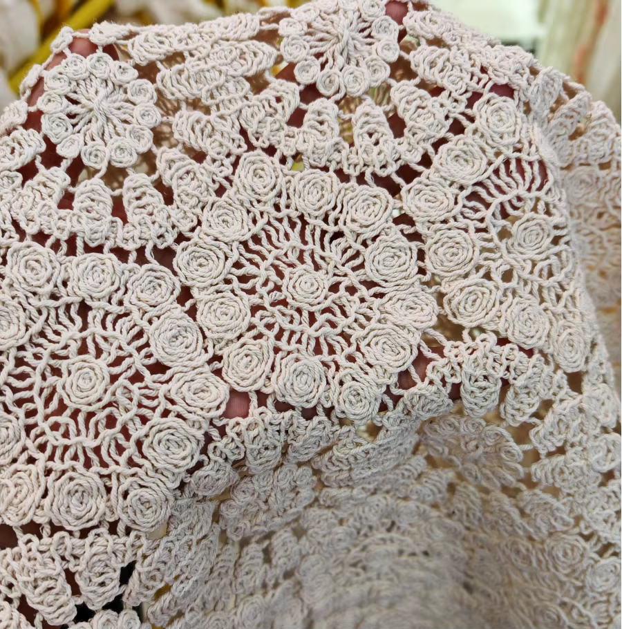 Jupe en coton de forme carrée pour femme