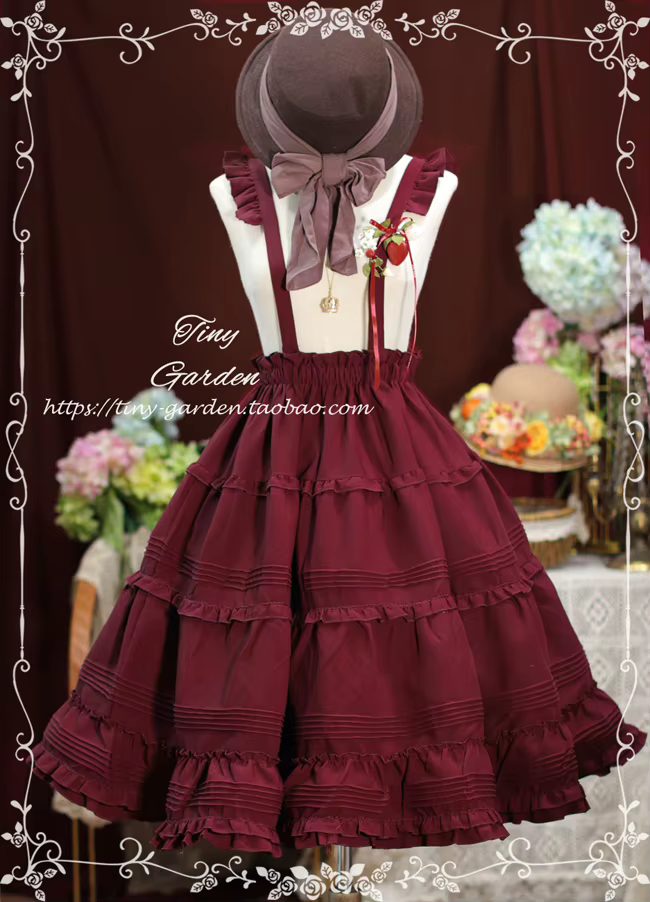 Ensemble jupe Lolita rétro britannique élégant polyester pour jeunes femmes styles doux et rétro occasions spéciales
