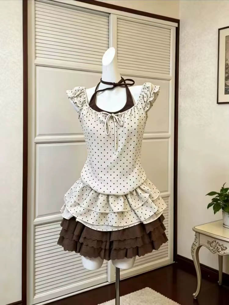 Robe jupe gothique Lolita pour femme