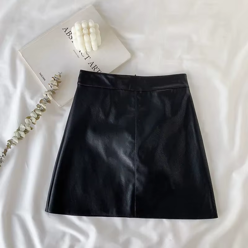Jupe courte amincissante taille haute pour femmes