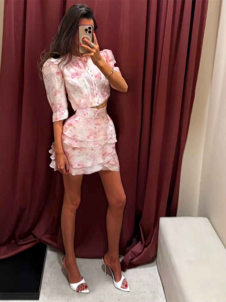 Ensemble deux pièces chic et élégant pour femme