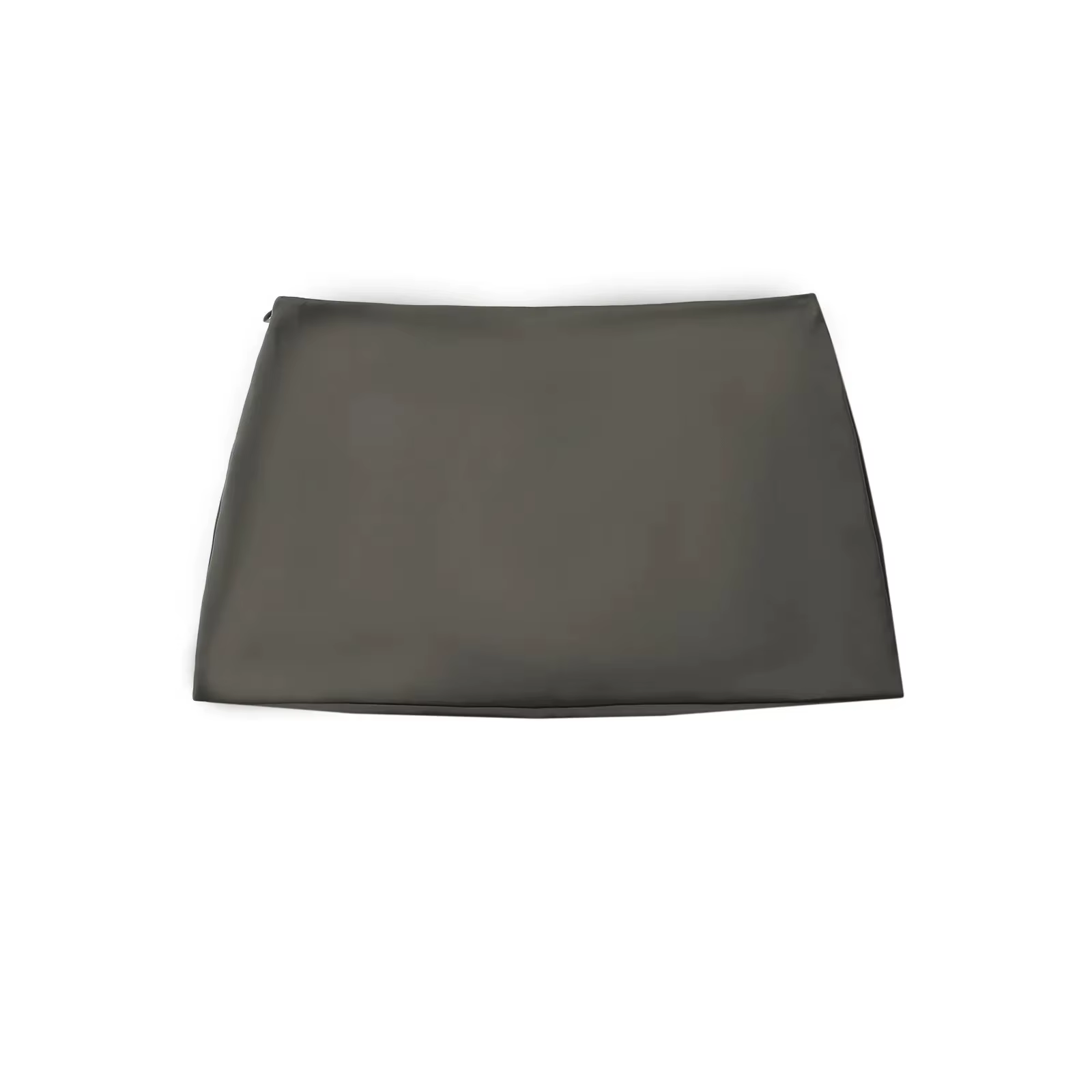 Mini-jupe pantalon femme effet satin mat