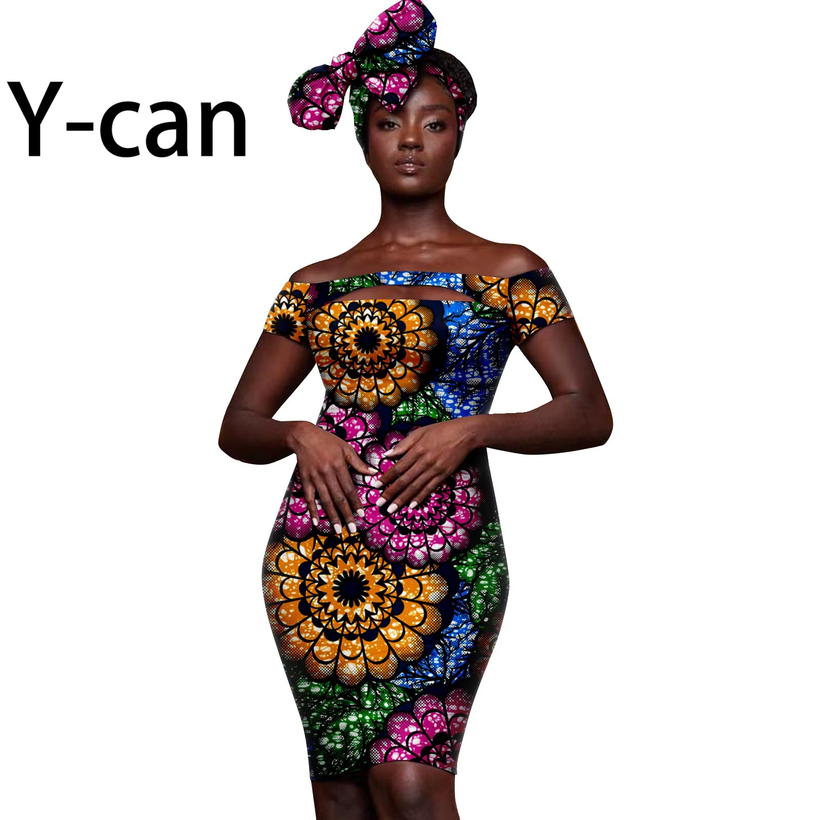 Mini jupe africaine Y2325086 imprimée Dashiki Ankara sexy et polyvalente pour femmes occasions spéciales et quotidienne