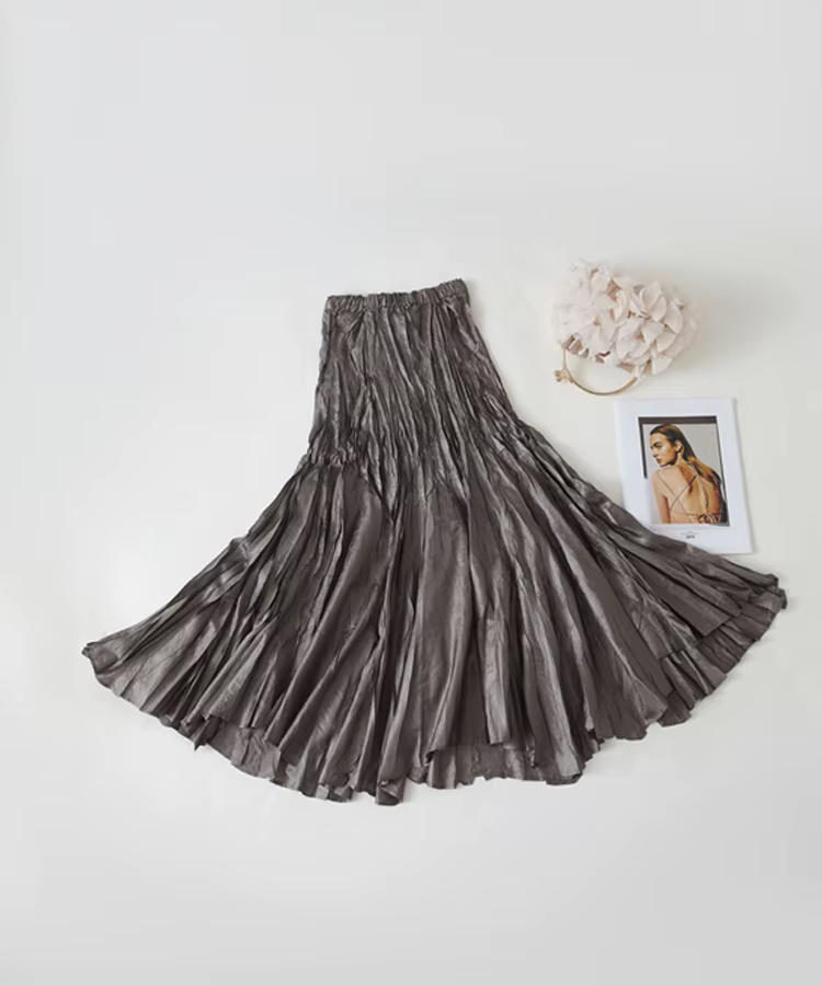 Jupe plissée Miyake haut de gamme à la mode pour femmes en été nouvelle
