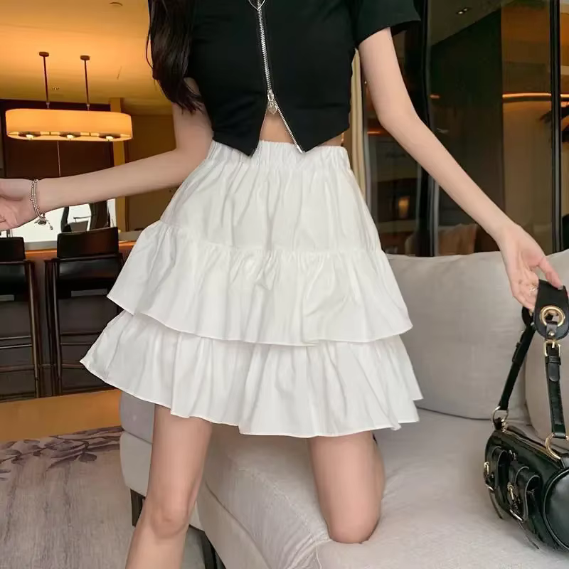 Mini jupe plissée A-Line haute taille polyester pour femmes, mini jupe décontractée été 2025 pour occasions spéciales
