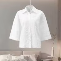 Élégant Franges Chemise Jupe Ensemble Femmes Demi Manches Revers Simple Boutonnage Chemises A-Ligne Jupes Longues Costume 2025 Été Dame Ensembles Moderne et Pratique Pour Femmes Occasions Spéciales