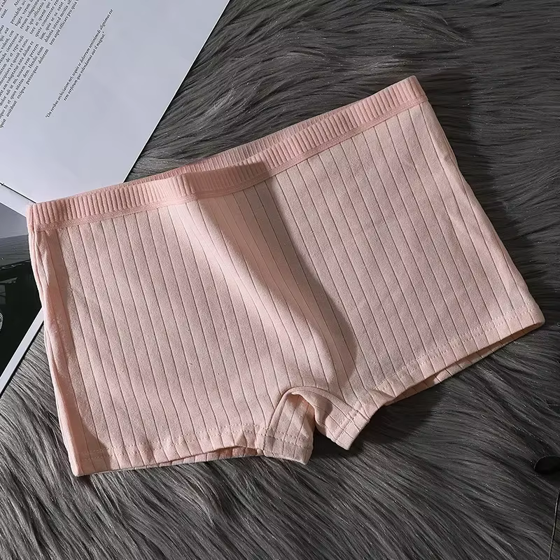 Été femmes culottes de sécurité coton sous jupe femme sans couture caleçon couleur unie grande taille Boxer Shorts