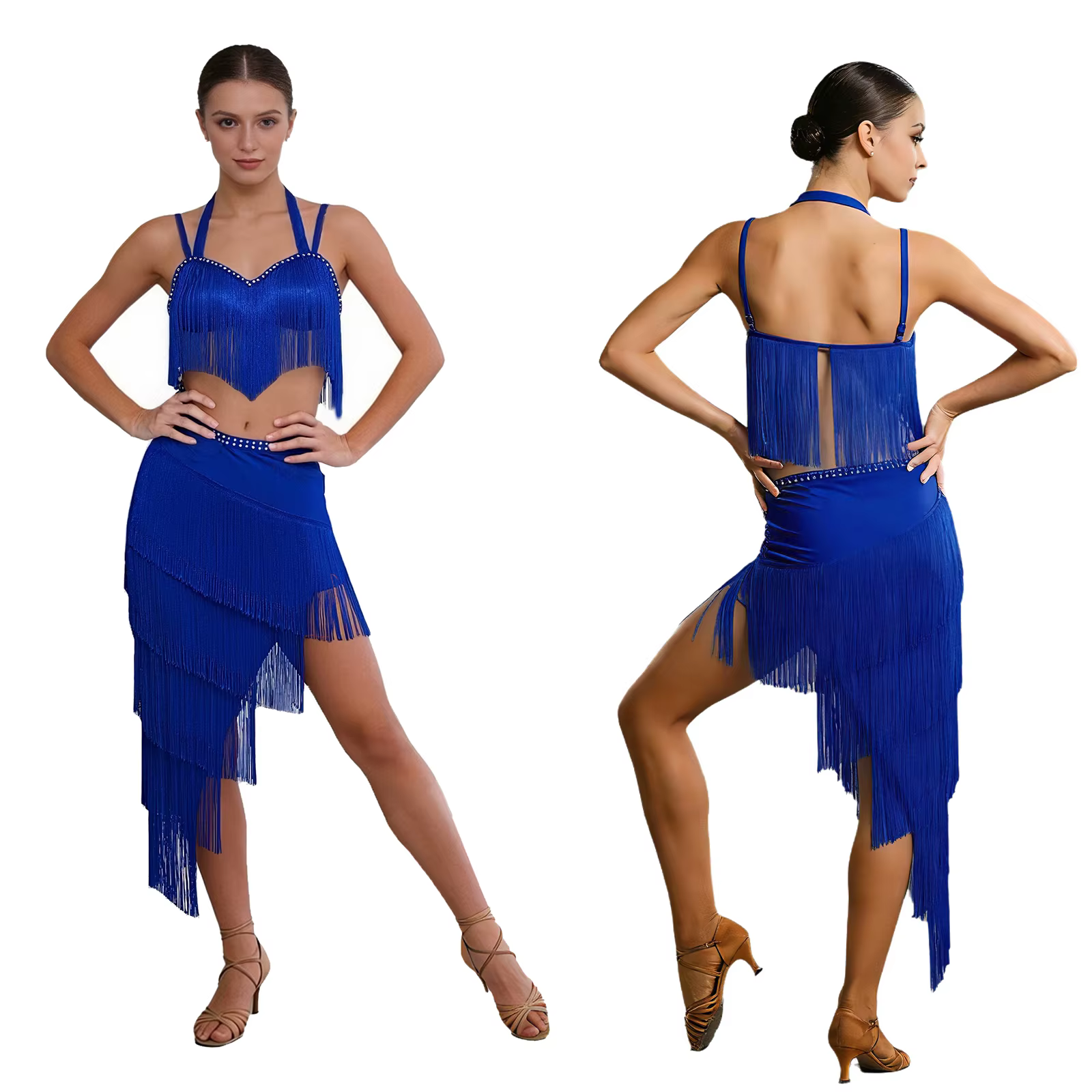 Costume de danse latine et de tango pour femmes