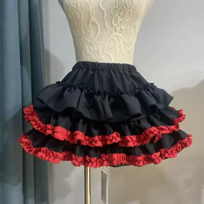 Jupe courte plissée Style Ballet pour femmes