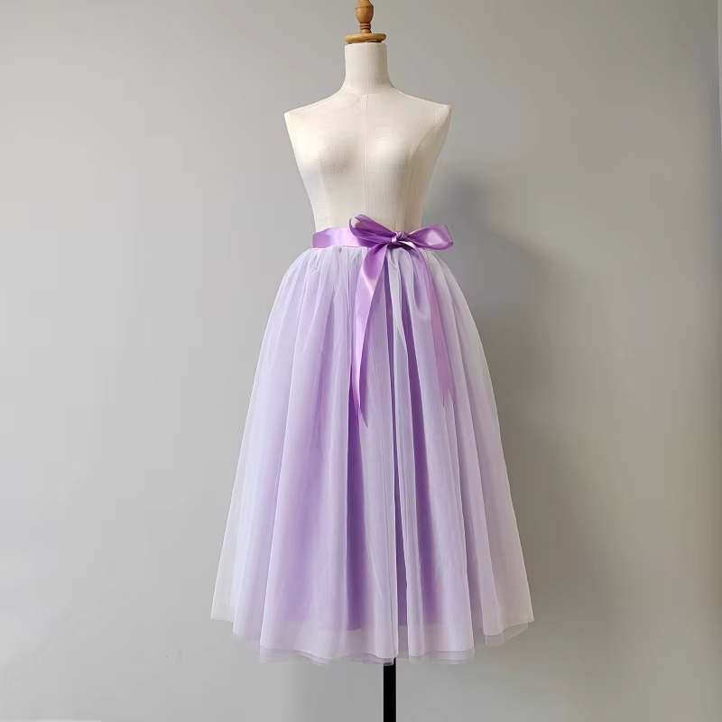 Jupe Tutu dégradée multicolore pour femmes, danse classique, événements spéciaux, polyester, plissé, taille unique, couleurs variées, danseuses débutantes et professionnelles
