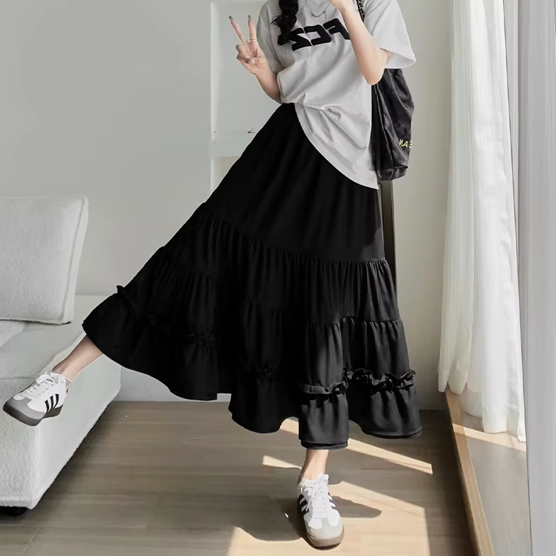 Jupe mini blanche taille haute coupe trapèze pour femme