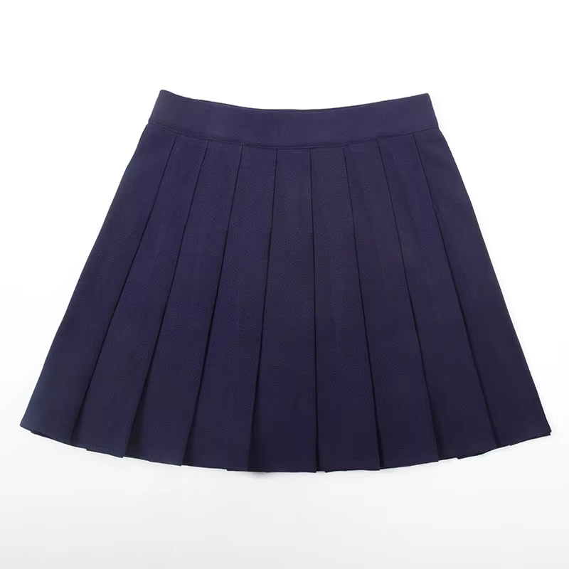 Sans Shorts femmes jupes taille haute a-ligne femme jupe plissée mode d'été