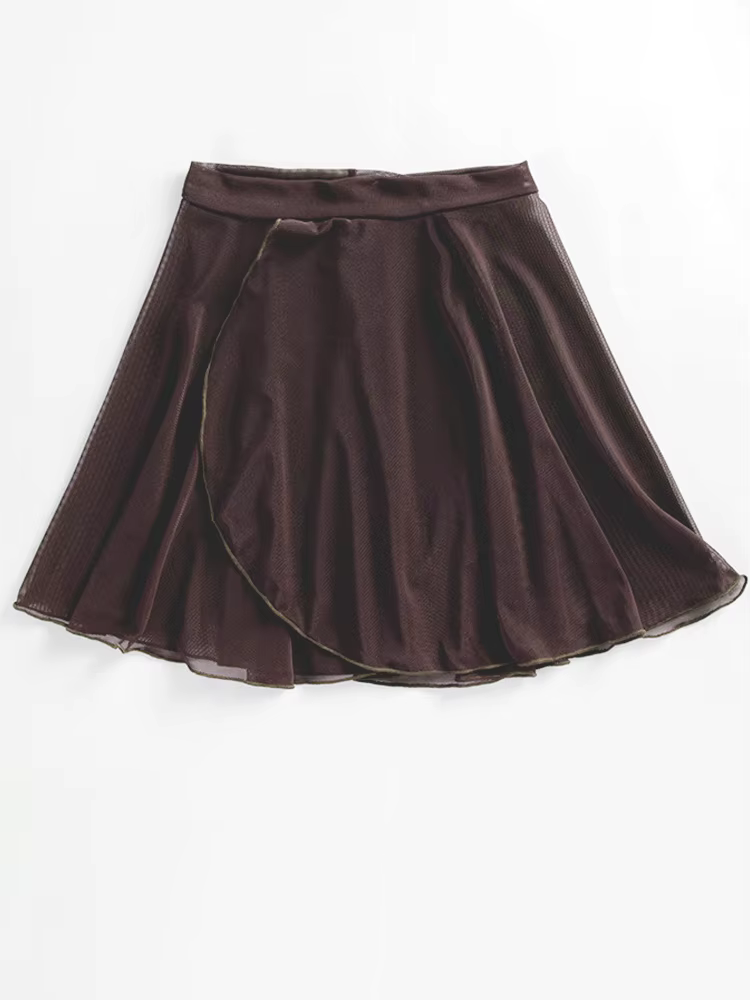 Jupe mi-longue d'été polyvalente de style ballet pour femme – aucune cravate requise