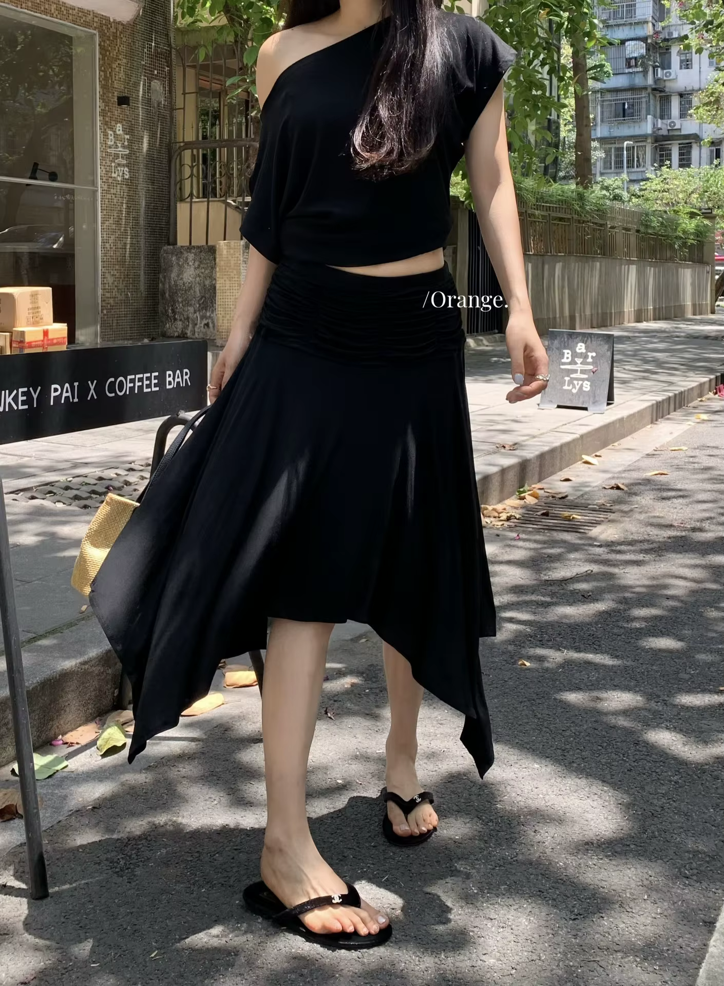 Jupe plissée asymétrique taille haute décontractée pour femme collection printemps été polyester élégante pour sorties et occasions spéciales