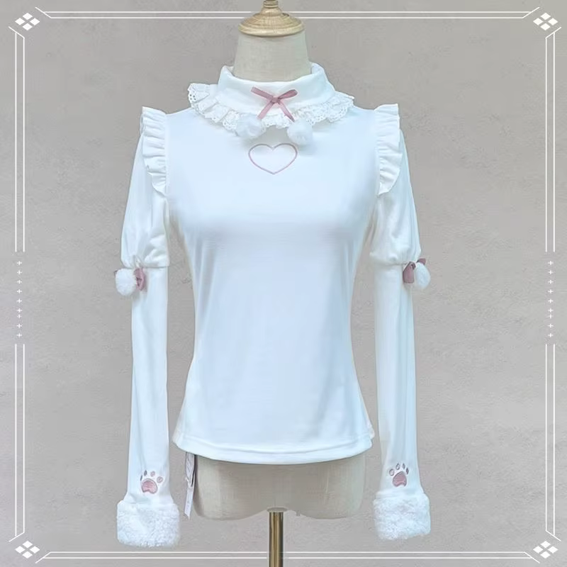 Mini jupe japonaise Sweet Lolita décontractée et élégante Kawaii en coton et polyester pour femmes, coupe régulière, style Sweet Lolita, multi-saisons, pour les jeunes femmes