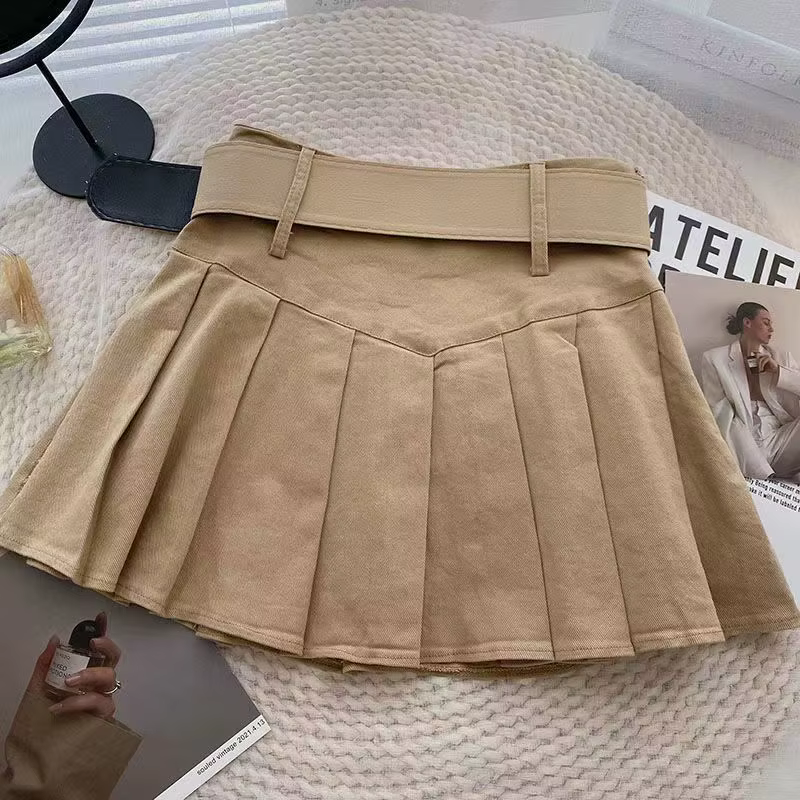 Jupes plissées Style coréen pour femmes