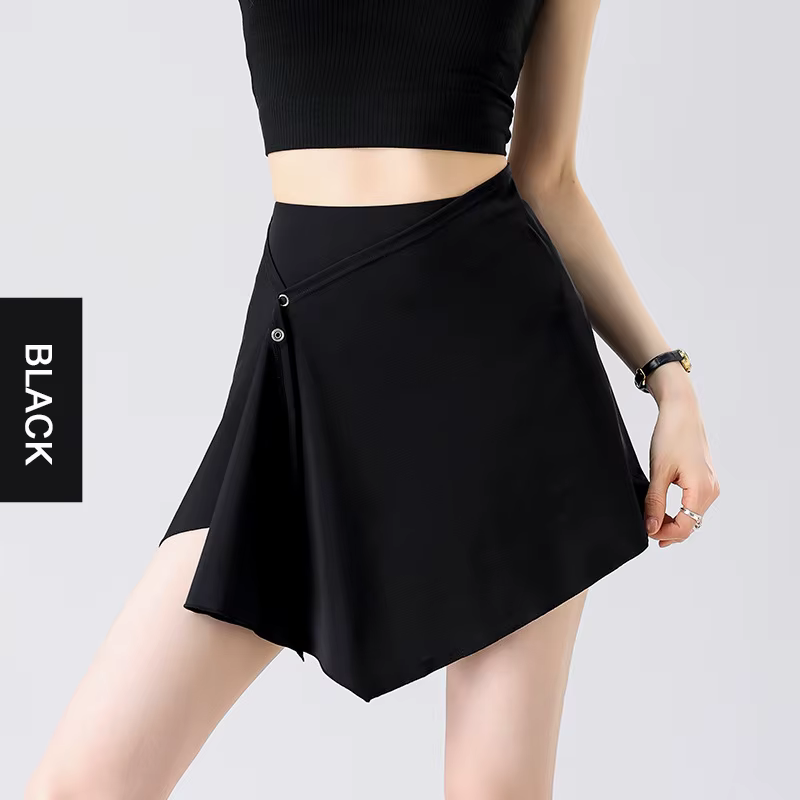 BIVIGAOS été amovible Yoga Mini jupe courte femmes sport Fitness Badminton jupes deux pièces ensemble bout